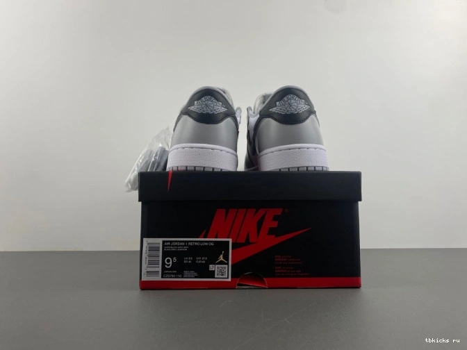 Reps TB CZ0790-110 Air Jordan OG 1 Low Barons 0824